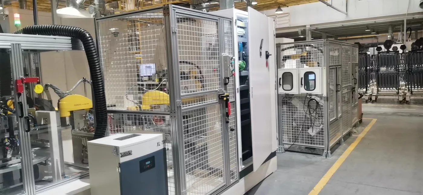 Automated assembly and handling line