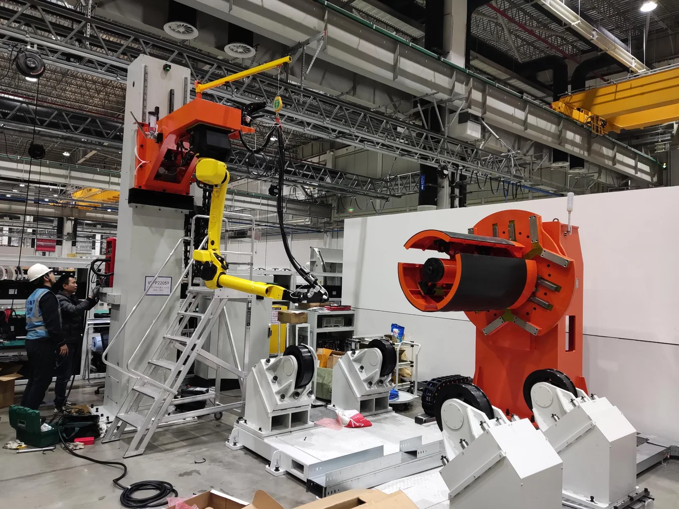 Medical equipment TIG welding cell