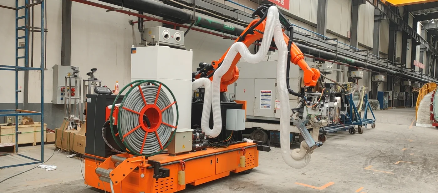 Mobile robotic welding system